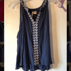 Cute faded dark blue shirt 👕